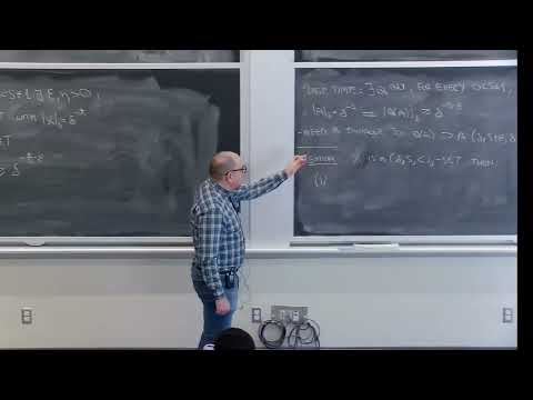 MIT – Projection Theory – Lecture 15: The Bourgain Projection Theorem, Part 2