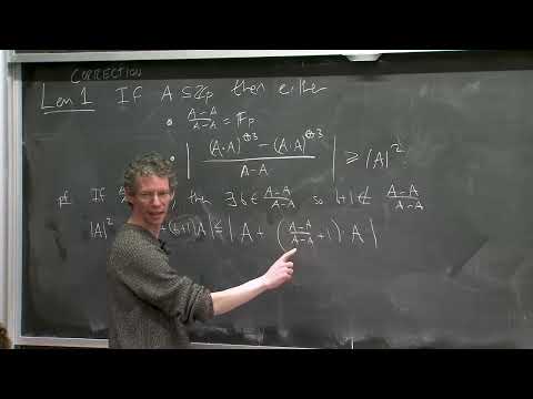 MIT – Projection Theory – Lecture 11: Contagious Structure in Projection Theory