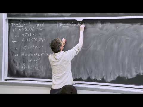 MIT – Projection Theory – Lecture 19: Random Walks on Finite Groups, Part 3