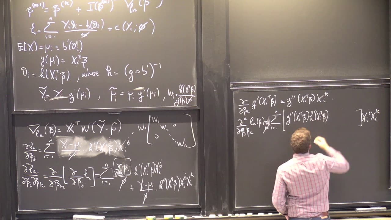MIT Statistics – 24. Generalized Linear Models (cont.)