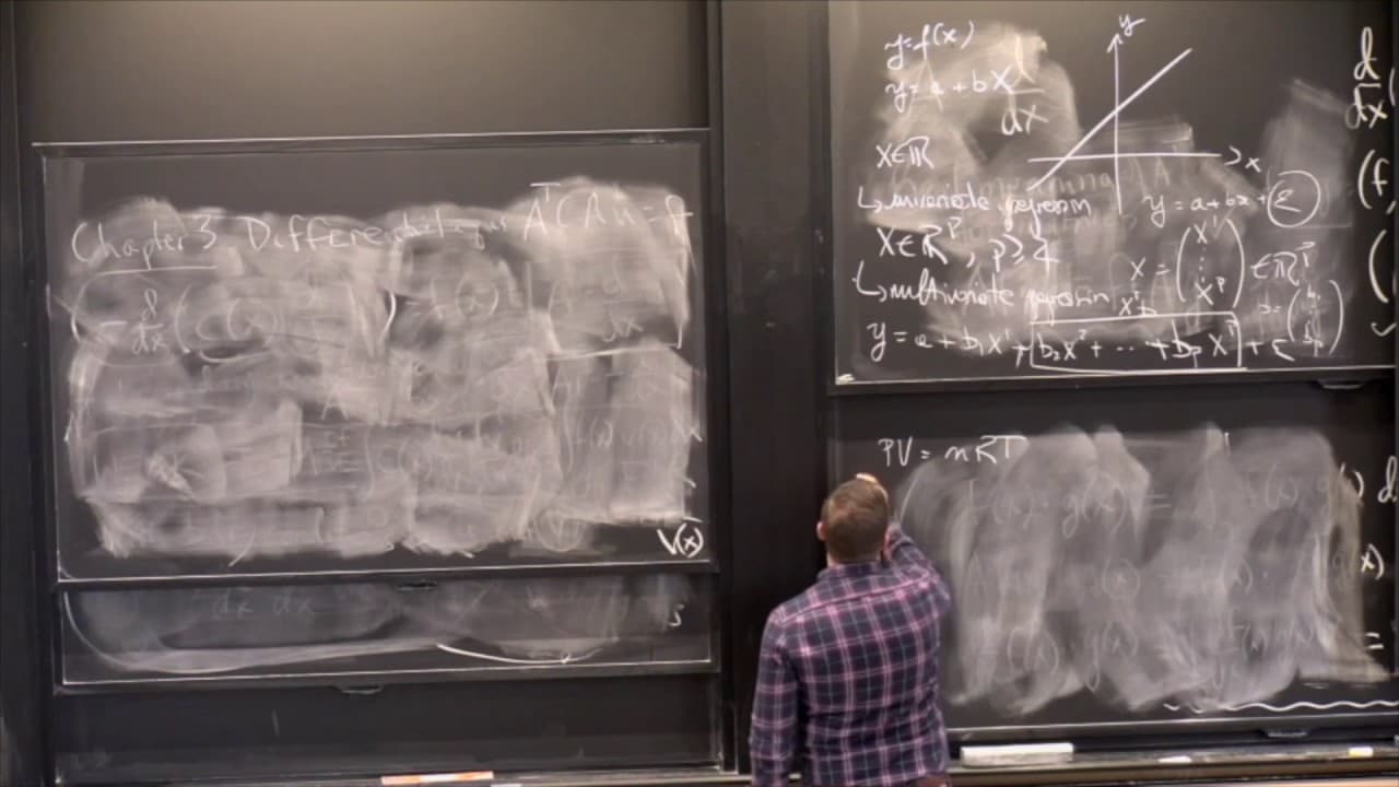 MIT Statistics – 13. Regression