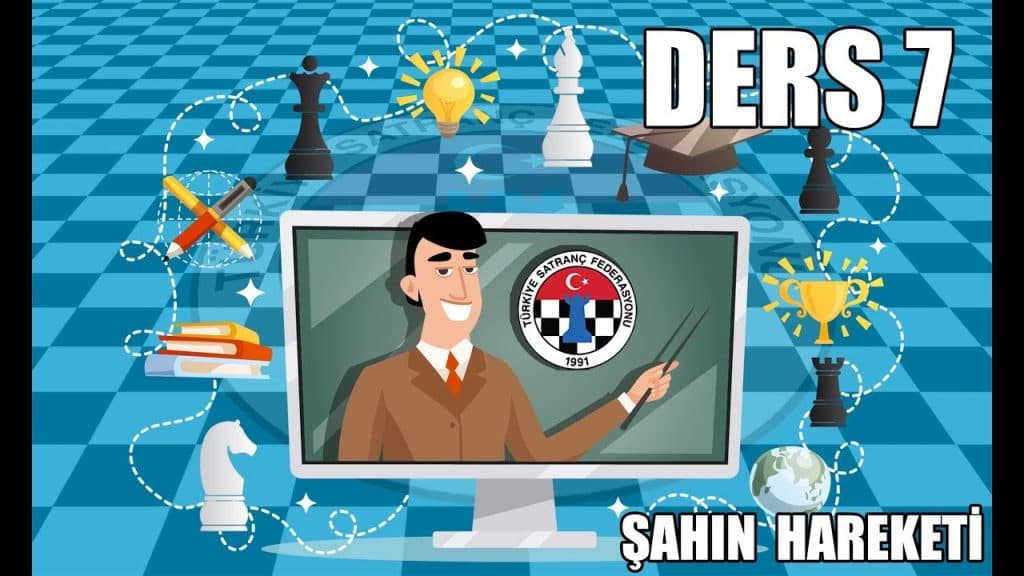 TSF Satranç Eğitimleri Ders 7 – Şahın Hareketi