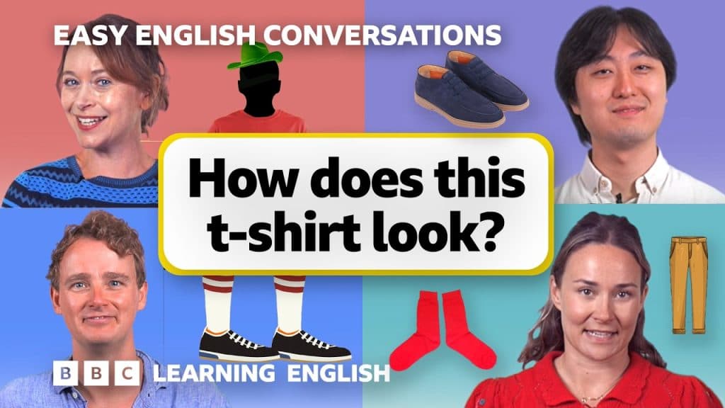 Easy English Conversations – Talking about clothes shopping: Easy English Conversations Episode 19