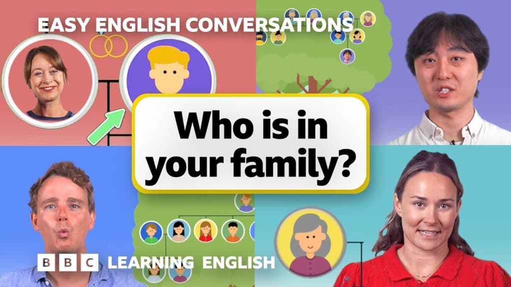 Easy English Conversations – How to describe your family: Easy English Conversations 💬 Episode 15