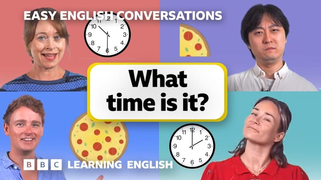 Easy English Conversations – Learn to talk about the time! Easy English Conversations 💬 Episode 11