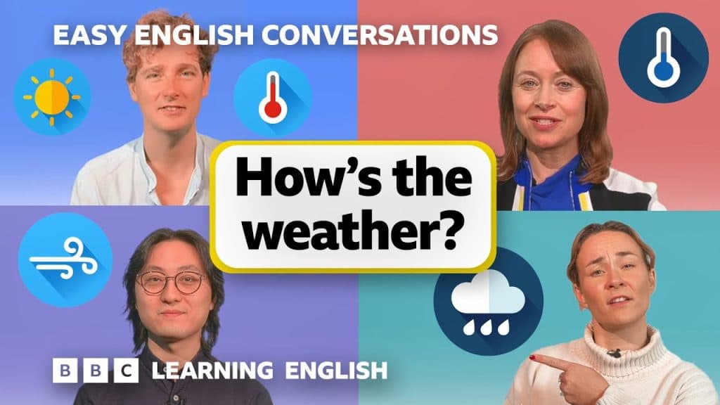 Easy English Conversations – Describing the weather where you are: Easy English Conversations 💬 Episode 8